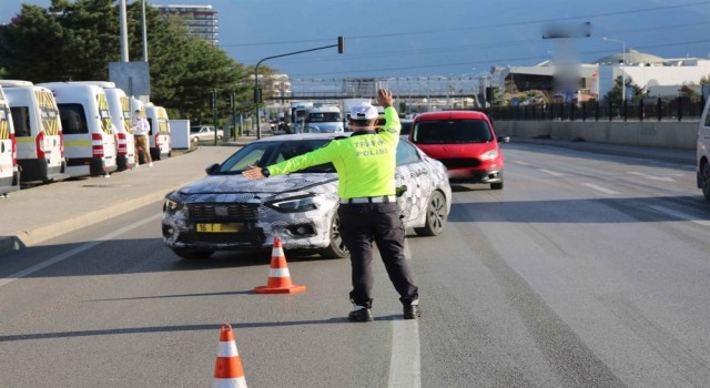 Geçici plakalı taşıtlara denetim