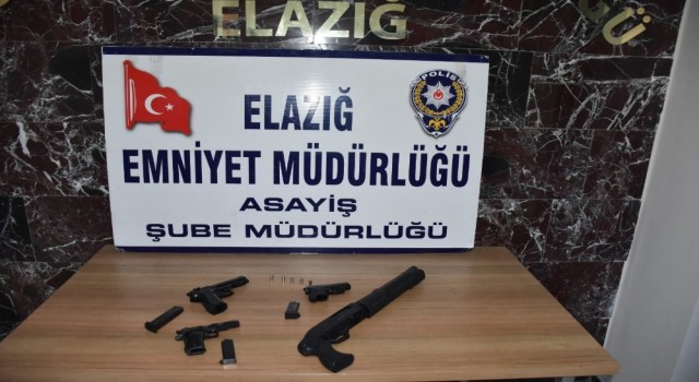 Elazığda bir haftada 26 şüpheli tutuklandı