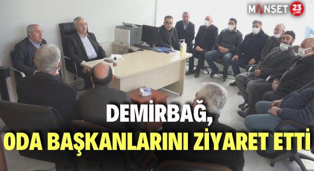 Milletvekili Demirbağ Elazığ’da ve Bir Dizi Temaslarda Bulundu