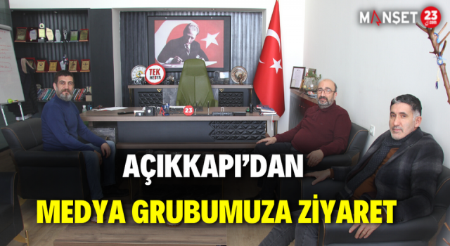 Açıkkapı’dan Medya Grubumuza Ziyaret