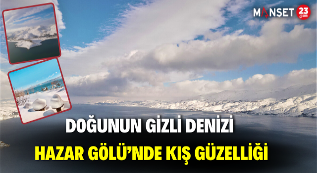 Doğunun Gizli Denizi Hazar Gölü’nde Kış Güzelliği