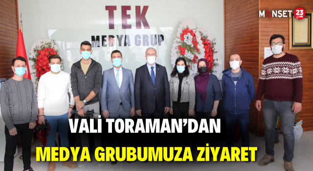 Vali Toraman’dan Medya Grubumuza Ziyaret