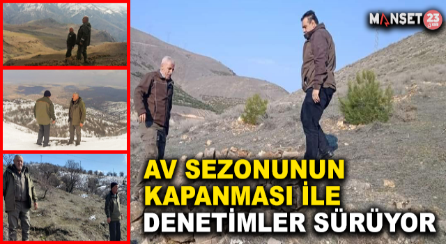 Av Sezonunun Kapanmasının Ardından Denetimler Sürüyor