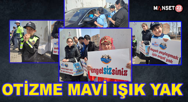 Elazığ'da 'Otizme Mavi Işık Yak’ Etkinliği