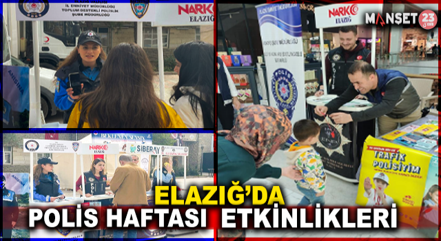 Elazığ’da Polis Haftası Etkinlikleri