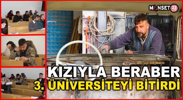 Kızının Okuması İçin Birlikte Üniversite Sınavına Girmişti, Şimdi 3. Üniversitesini Bitirmeye Çalışıyor