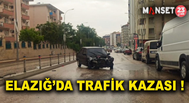 Elazığ’da Trafik Kazası