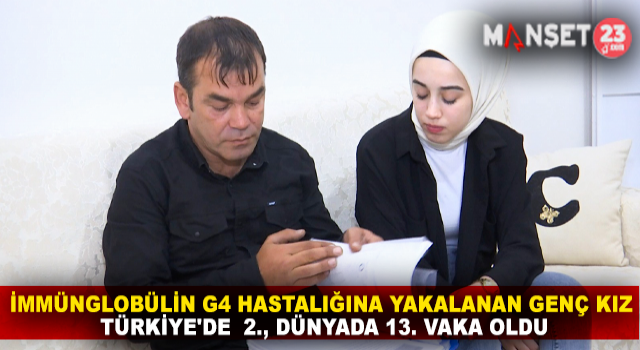 İmmünglobülin G4 Hastalığına Yakalanan Genç Kız Türkiye'de 2'nci, Dünyada 13'üncü Vaka Oldu