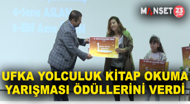 Ufka Yolculuk Kitap Okuma Yarışması'nda Girenler Ödüllendirildi