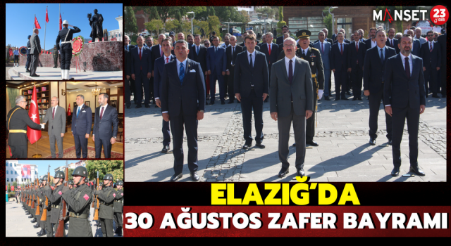 Elazığ’da 30 Ağustos Zafer Bayramı