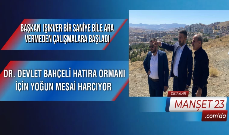 Başkan Işıkver Bir Saniye Ara Vermeden Çalışmalara Başladı