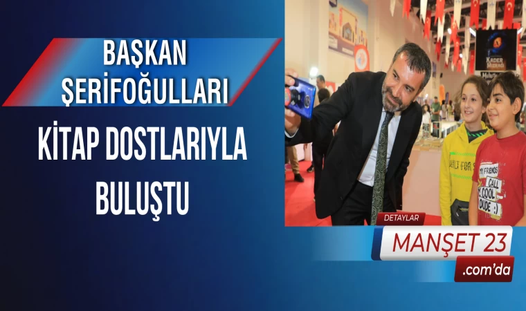 Başkan Şerifoğulları, Kitap Dostlarıyla Buluştu