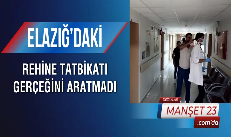 Elazığ’daki Rehine Tatbikatı Gerçeğini Aratmadı