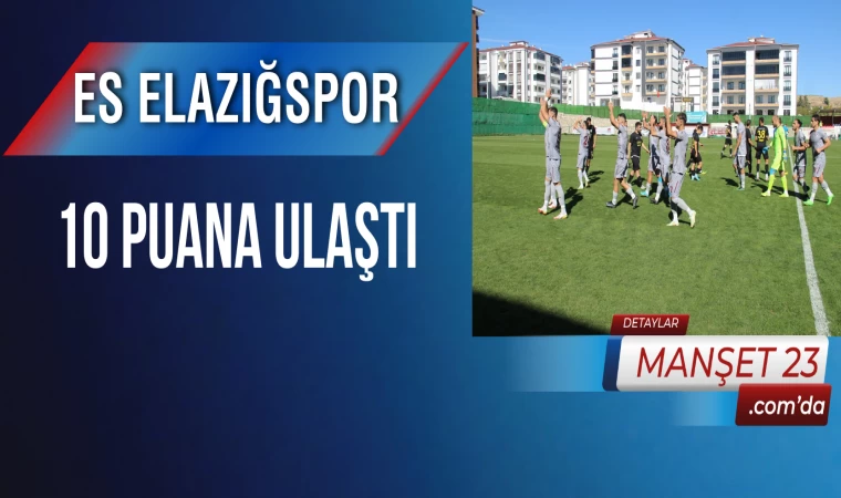 ES Elazığspor 10 Puana Ulaştı