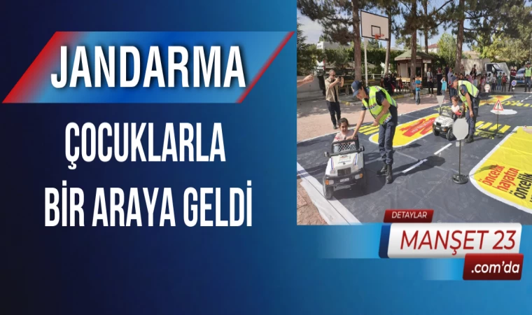 Jandarma, Çocuklarla Bir Araya Geldi