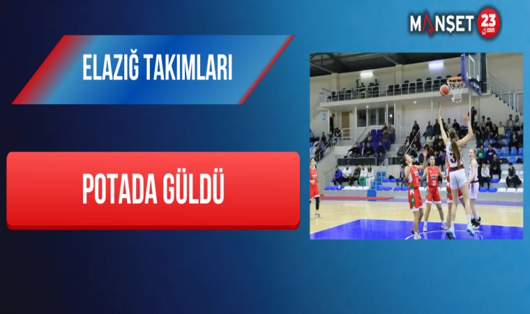 Elazığ Takımları Potada Güldü