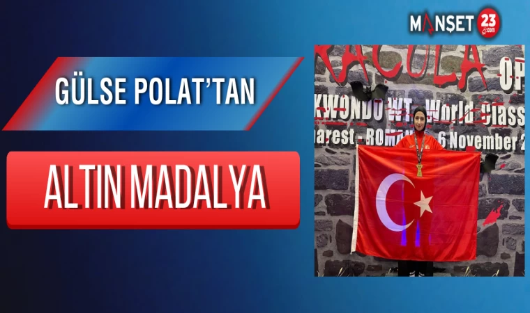 Gülse Polat’tan Altın Madalya