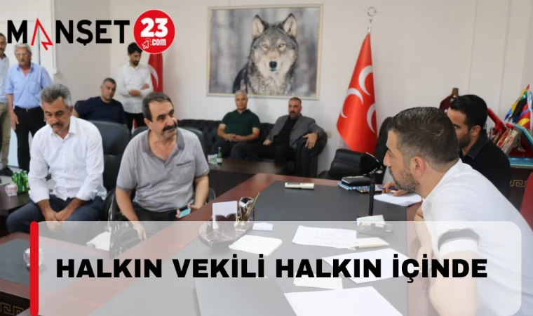 HALKIN VEKİLİ HALKIN İÇİNDE