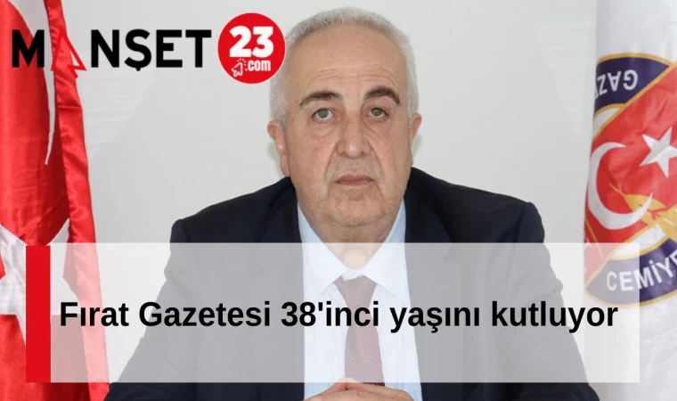 Fırat Gazetesi 38'inci yaşını kutluyor