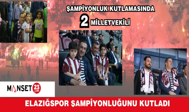 Elazığspor Şampiyonluğunu Kutladı