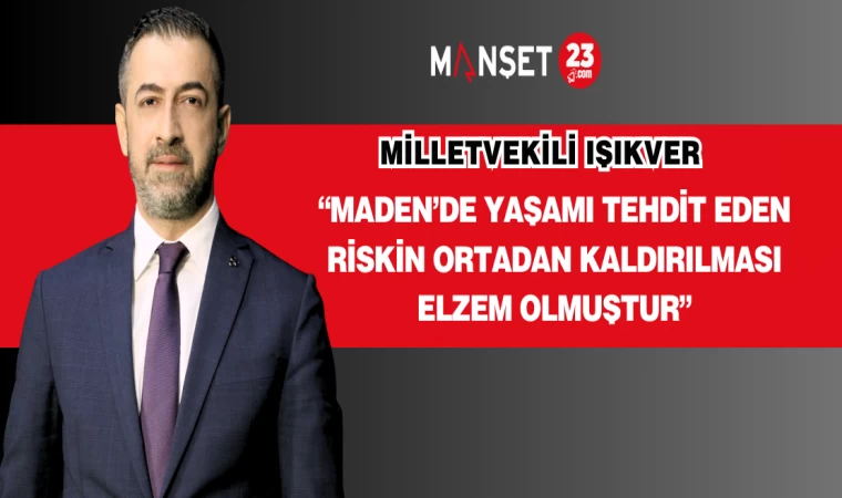 “MADEN’DE YAŞAMI TEHDİT EDEN RİSKİN ORTADAN KALDIRILMASI ELZEM OLMUŞTUR”