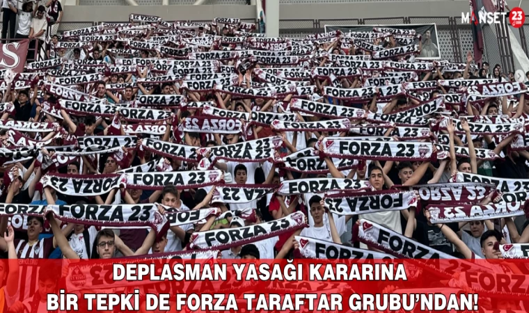 Deplasman Yasağı Kararına Bir Tepki De Forza Taraftar Grubu’ndan!