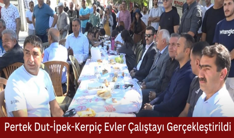 Pertek Dut-İpek-Kerpiç Evler Çalıştayı Gerçekleştirildi