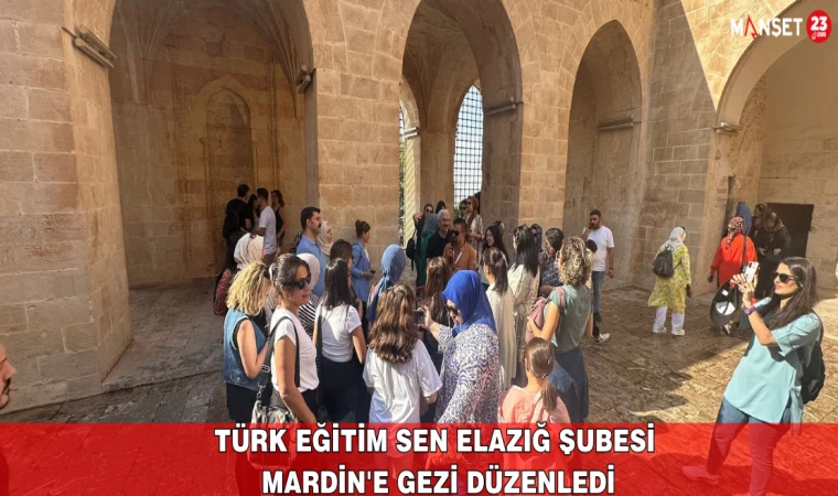 Türk Eğitim Sen Elazığ Şubesi Mardin'e Gezi Düzenledi