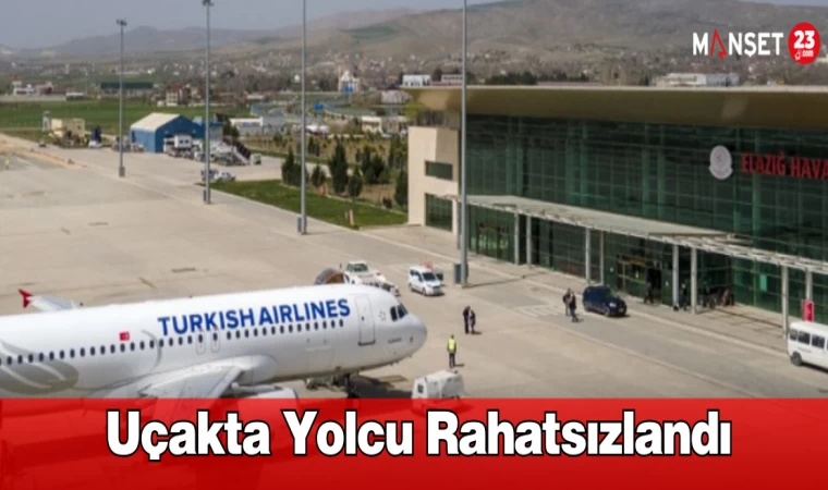 Uçakta Yolcu Rahatsızlandı