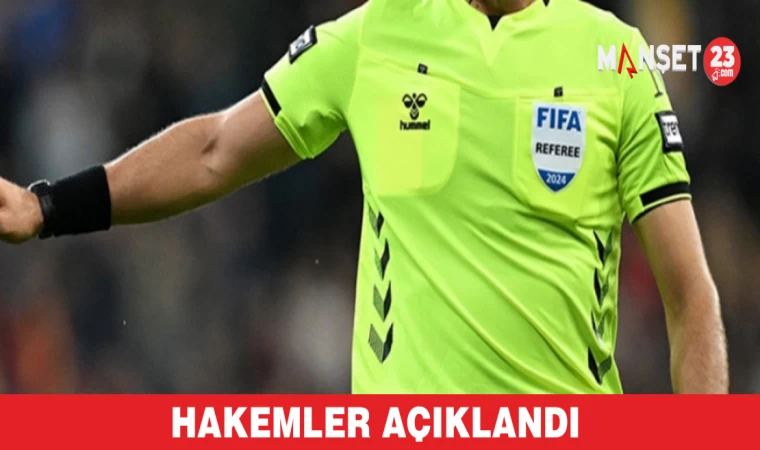 Hakemler Açıklandı