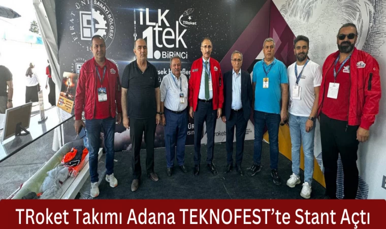 TRoket Takımı Adana TEKNOFEST’te Stant Açtı