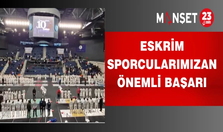 Eskrim Sporcularımızdan Önemli Başarı