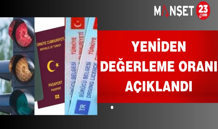 Yeniden Değerleme Oranı Açıklandı