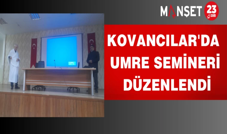 Kovancılar'da Umre Semineri Düzenlendi