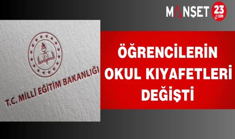 Öğrencilerin Okul Kıyafetleri Değişti