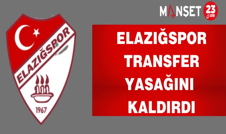 Elazığspor Transfer Yasağını Kaldırdı