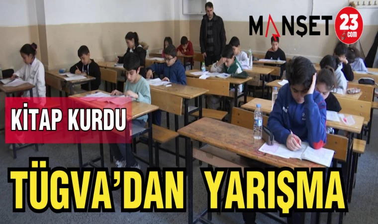 TÜGVA'DAN "KİTAP KURDU" YARIŞMASI