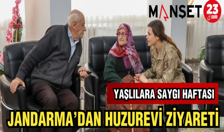 JANDARMA'DAN HUZUR EVİ ZİYARETİ