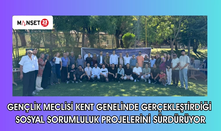 Elazığ Belediyesi Gençlik Meclisi, kent genelinde gerçekleştirdiği sosyal sorumluluk projelerini sürdürüyor