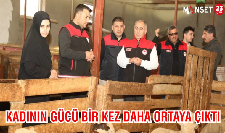 KADININ GÜCÜ BİR KEZ DAHA ORTAYA ÇIKTI