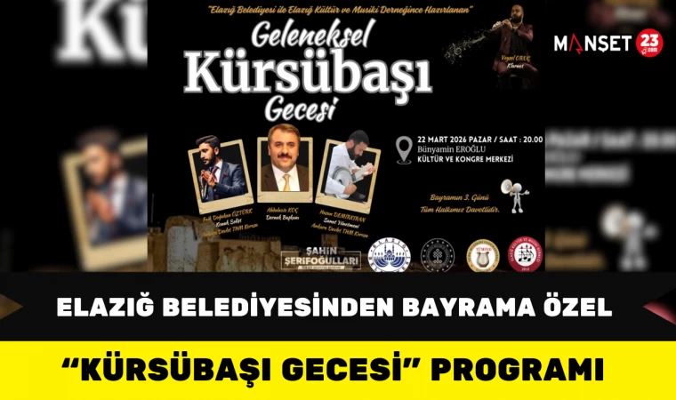 Bayramın Üçüncü Günü Elazığ’da Kürsübaşı Rüzgârı Esecek