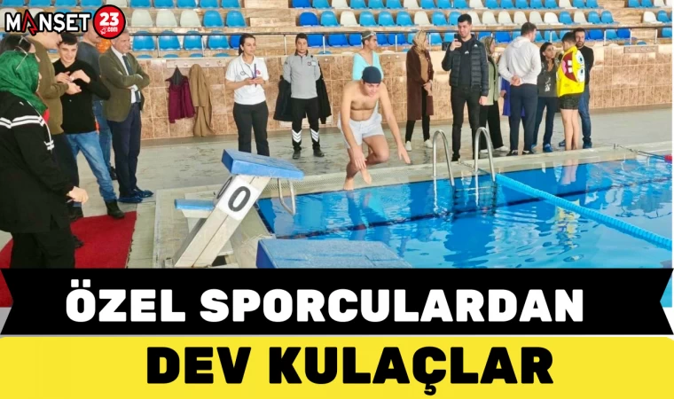 ÖZEL SPORCULARDAN DEV KULAÇLAR
