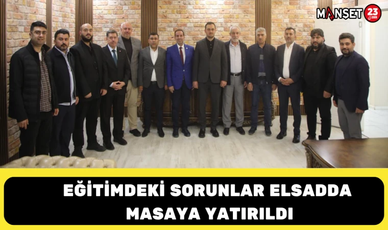 Eğitimdeki Sorunlar ELSAD da Masaya Yatırıldı