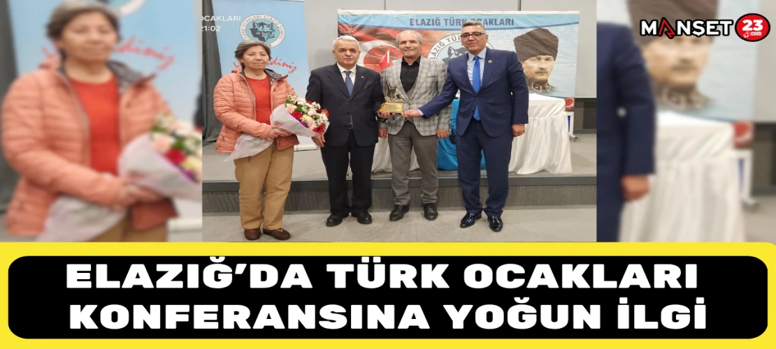 Elazığ’da Türk Ocakları Konferansına Yoğun İlgi