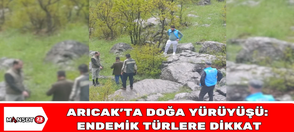 Arıcak’ta Doğa Yürüyüşü: Endemik Türlere Dikkat