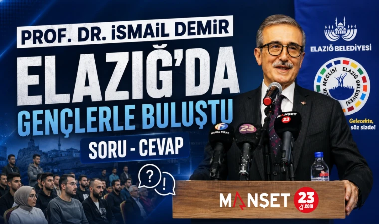 Elazığ’da “Sanayide Dönüşüm, Yerli Üretim, Lider Ülke” Konferansına Yoğun Katılım
