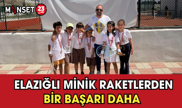 Elazığlı Minik Raketlerden Bir Başarı Daha