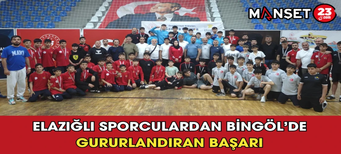 Elazığlı Sporculardan Bingöl’de Gururlandıran Başarı
