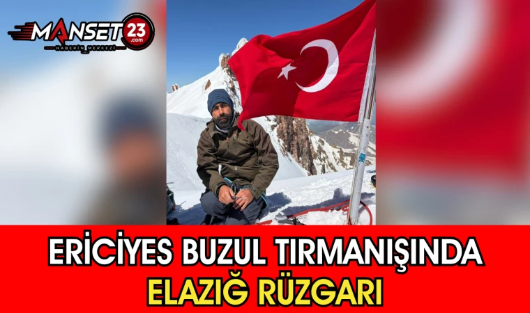 Erciyes Buzul Tırmanışında Elazığ Rüzgarı
