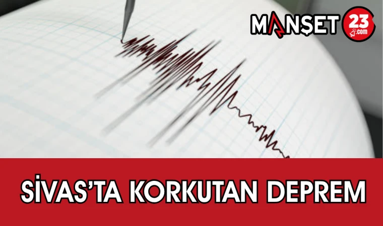 Sivas’ta Korkutan Deprem